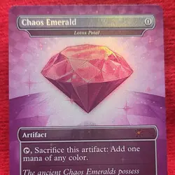 Chaos Emerald (7034) Purple - Foil Lotus Petal - Sonic Secret Lair - Magic MTG - Image 10
