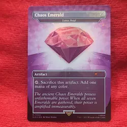 Chaos Emerald (7034) Purple - Foil Lotus Petal - Sonic Secret Lair - Magic MTG - Image 12