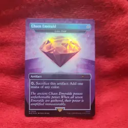 Chaos Emerald (7034) Purple - Foil Lotus Petal - Sonic Secret Lair - Magic MTG - Image 2