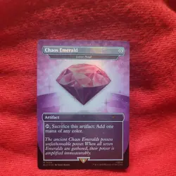 Chaos Emerald (7034) Purple - Foil Lotus Petal - Sonic Secret Lair - Magic MTG - Image 3