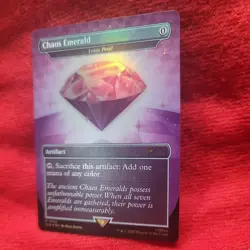 Chaos Emerald (7034) Purple - Foil Lotus Petal - Sonic Secret Lair - Magic MTG - Image 4