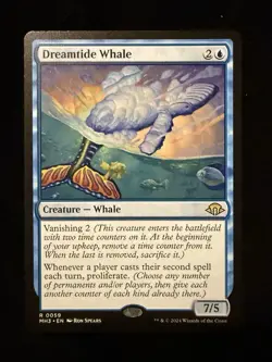 MTG Dreamtide Whale (59) | NM | Modern Horizons 3 (MH3) - Image 1