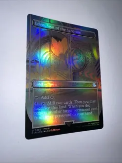 Eden, Seat of the Sanctum [New, Near Mint] Borderless *Foil* {Final Fantasy MTG} - Image 2