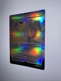 Eden, Seat of the Sanctum [New, Near Mint] Borderless *Foil* {Final Fantasy MTG} - Image 3