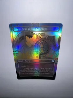 Eden, Seat of the Sanctum [New, Near Mint] Borderless *Foil* {Final Fantasy MTG} - Image 4