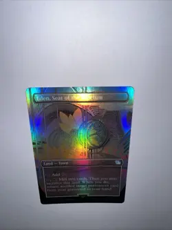 Eden, Seat of the Sanctum [New, Near Mint] Borderless *Foil* {Final Fantasy MTG} - Image 5