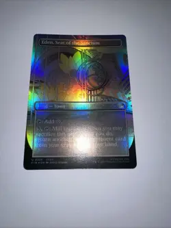 Eden, Seat of the Sanctum [New, Near Mint] Borderless *Foil* {Final Fantasy MTG} - Image 7