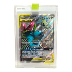 Celebi & Venusaur GX SM167 - Sun & Moon Tag Team Promo Alt Art Pokemon TCG NM/M  - Image 1