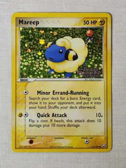 NM Mareep - Reverse Holo 67 Team Rocket Returns Pokemon TCG - Image 1