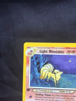 Pokemon Cards: Neo Destiny 1st Edition Uncommon: Light Ninetales 50/105 - Image 12
