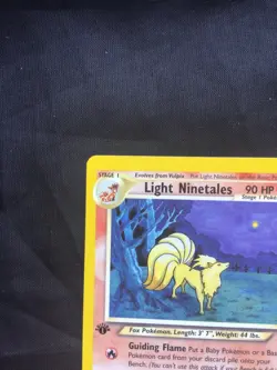 Pokemon Cards: Neo Destiny 1st Edition Uncommon: Light Ninetales 50/105 - Image 2