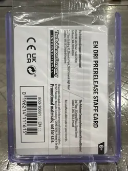 Pokémon TCG Destined Rivals Prerelease STAFF Promo (Set of 4) SEALED - Image 4