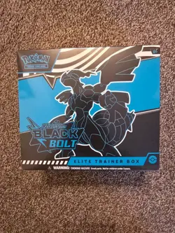 Pokemon TCG Scarlet & Violet Black Bolt Elite Trainer Box ETB - In Hand - Image 1