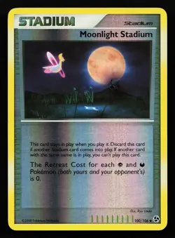 Moonlight Stadium 100/106 Reverse Holo Great Encounters Pokémon Card - Image 1