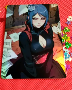 Konan Anime ACG Waifu custom sexy Beauty Card - Image 1