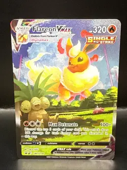 Pokemon Flareon VMAX SWSH180 SWSH: Sword & Shield Promo Cards Holo - Image 1