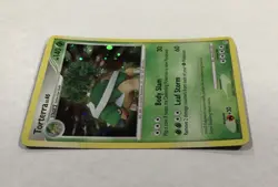 Pokémon TORTERRA 17/130 Holo Rare Diamond & Pearl Error LP HOLO BLEED Light Play - Image 13