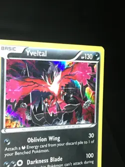 Pokemon Yveltal 65/114 Holo Rare Steam Siege 2016 Card! - Image 2