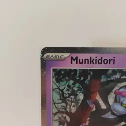 2024 Pokemon Trick or Trade Munkidori #95 Holo Rare TCG Card Collectible - Image 2