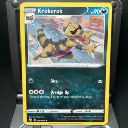 Krokorok - 079/159 - Pokémon Crown Zenith 2023 - Uncommon Card NM - Image 3