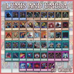 LUMIS AND UMBRA DECK 50 | Beast of Talwar Double Cyclone Brituality Senju YuGiOh - Image 2
