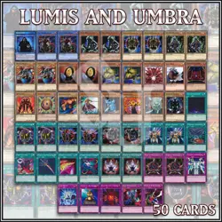 LUMIS AND UMBRA DECK 50 | Beast Talwar Theban Soul Demolition Senju YuGiOh - Image 1