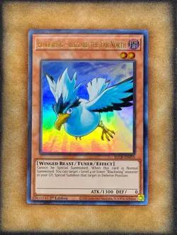 Yugioh Blackwing - Blizzard the Far North BLCR-EN059 Ultra Rare 1st Ed NM - Image 1