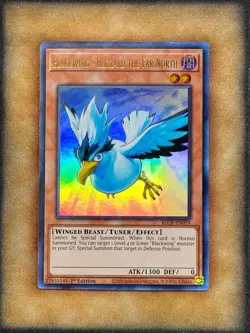 Yugioh Blackwing - Blizzard the Far North BLCR-EN059 Ultra Rare 1st Ed NM - Image 2