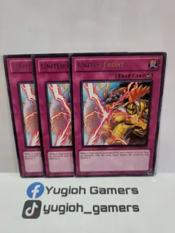 Yu-Gi-Oh United Front GENF X3 Rare Light Played - Image 2