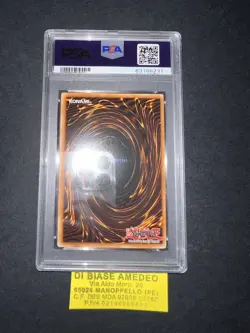YU GI OH PSA 9 BLUE EYES WHITE DRAGON LDB-P001 1st EDITION PORTUGUESE 2002! - Image 7