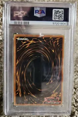 Yugioh Dark Magician SDY-006 Starter Deck Unlimited PSA 8 - Image 2