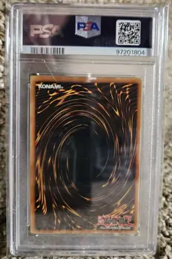 Yugioh Dark Magician SDY-006 Starter Deck Unlimited PSA 8 - Image 4
