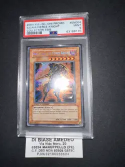 YU GI OH PSA 9 SWIFT GAIA THE FIERCE KNIGHT LIMITED EDITION COLLECTOR TINS 2004 - Image 4