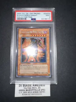YU GI OH PSA 9 SWIFT GAIA THE FIERCE KNIGHT LIMITED EDITION COLLECTOR TINS 2004 - Image 5