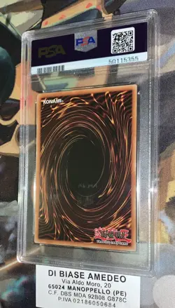 YU GI OH PSA 8 MALACODA,NETHERLORD OF THE BURNING ABYSS SECE-EN085 GHOST RARE - Image 4
