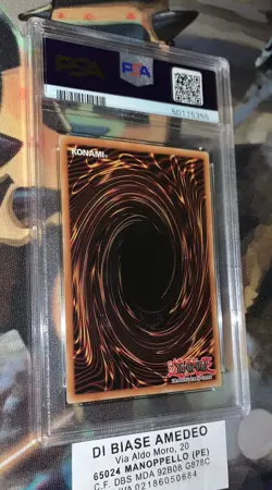 YU GI OH PSA 8 MALACODA,NETHERLORD OF THE BURNING ABYSS SECE-EN085 GHOST RARE - Image 7