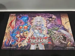 YUGIOH! Official Bakura Immortal Destiny Exclusive Win-A-Mat Playmat SIGNED VA - Image 3