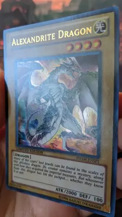 Yugioh Alexandrite Dragon PHSW-ENSP1 Ultra Rare NM - Image 2