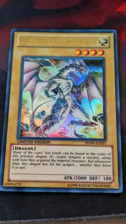 Yugioh Alexandrite Dragon PHSW-ENSP1 Ultra Rare NM - Image 5