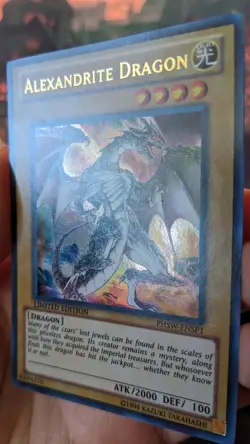 Yugioh Alexandrite Dragon PHSW-ENSP1 Ultra Rare NM - Image 6