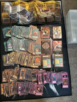 YUGIOH RARE Cards Vintage Early Sets HUGE LOT - Image 1