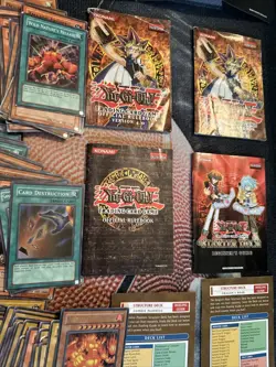 YUGIOH RARE Cards Vintage Early Sets HUGE LOT - Image 13