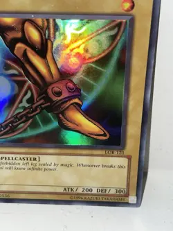 Exodia Left Leg of The Forbidden One Ultra Rare LOB-121  💥LIGHT PLAY💥Yu-Gi-Oh! - Image 3