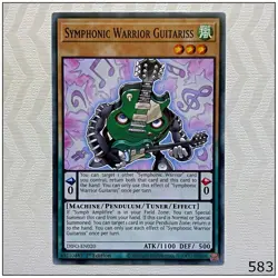 Symphonic Warrior Guitariss - DIFO-EN020 - Common 1st Edition Yugioh - Image 1