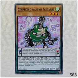 Symphonic Warrior Guitariss - DIFO-EN020 - Common 1st Edition Yugioh - Image 2