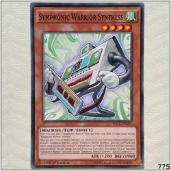 Symphonic Warrior Synthess - RATE-EN091 - Common 1st Edition Yugioh - Image 2