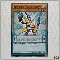 Symphonic Warrior Guitaar - RATE-EN090 - Common 1st Edition Yugioh - Image 1