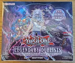 Yugioh Legendary Duelists: Immortal Destiny 1st Edition Booster Box New Sealed - Image 1
