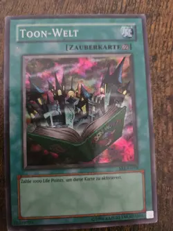 Yu-Gi-Oh Card - Toon World - Super Rare - SRL-G076 - Image 3