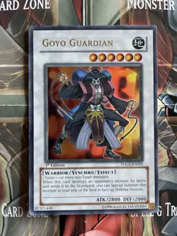 Yugioh Goyo Guardian Ultra Rare TDGS-EN042 The Duelist Genesis 1st Edition - Image 3